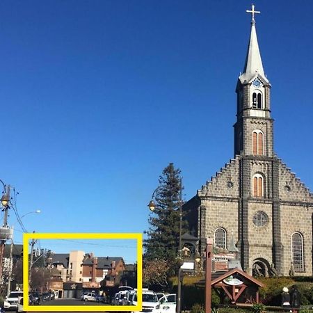Apartamento No Centro De Gramado - Solar Da Encosta Dış mekan fotoğraf
