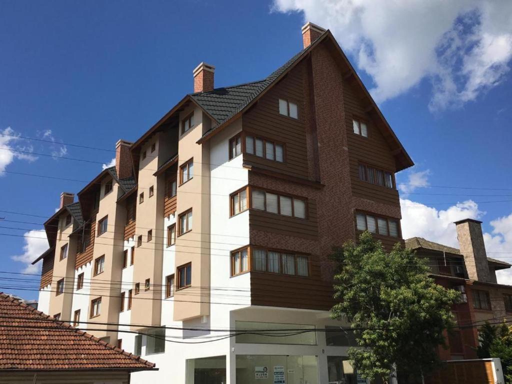 Apartamento No Centro De Gramado - Solar Da Encosta Dış mekan fotoğraf
